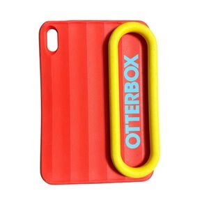 NEW OtterBox Easy Clean Case Kids Apple iPad Mini (6th gen) Tablet Red Case